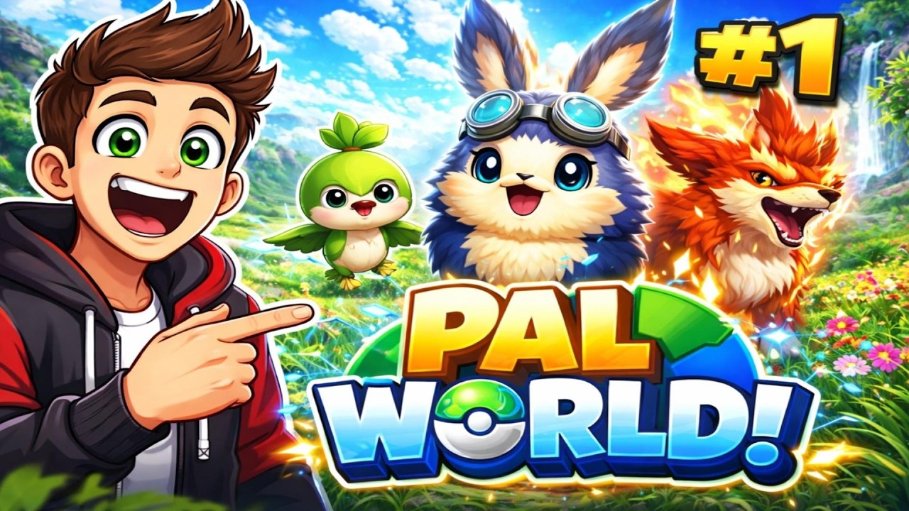 Palworld Gameplay #1 – Beginning Our Survival Adventure