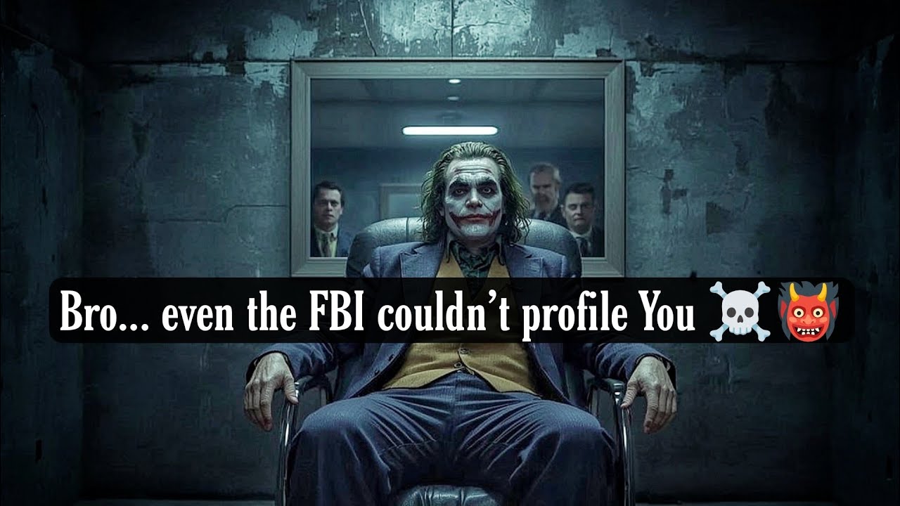 FBI PROFILERS COULDN’T EXPLAIN HIM — THEY SAID ‘DON’T ENGAGE | Joker Speech Dark Motivation