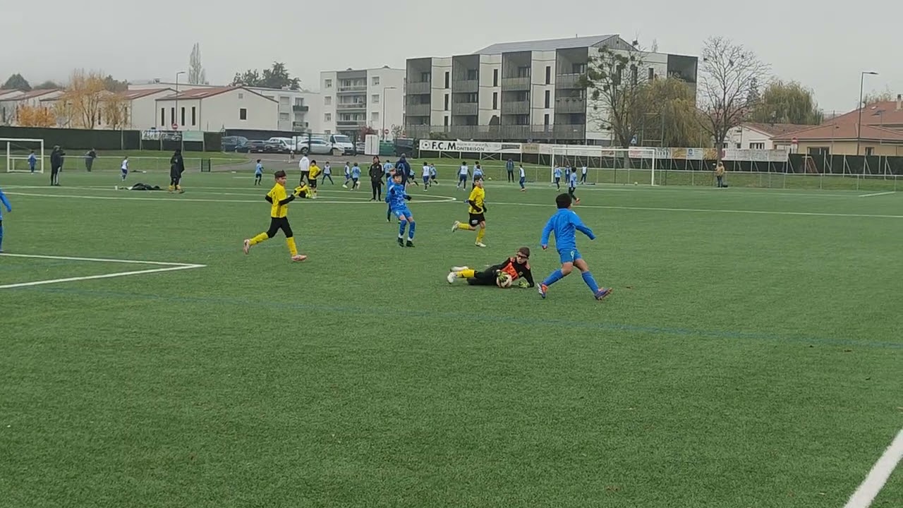 Championnat U11 district 1: Étrat la tour sportif vs  ES de Veauche (match 2) 16/11/24