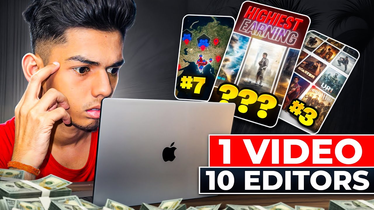 10 Video Editors Battle for ₹5000 Prize