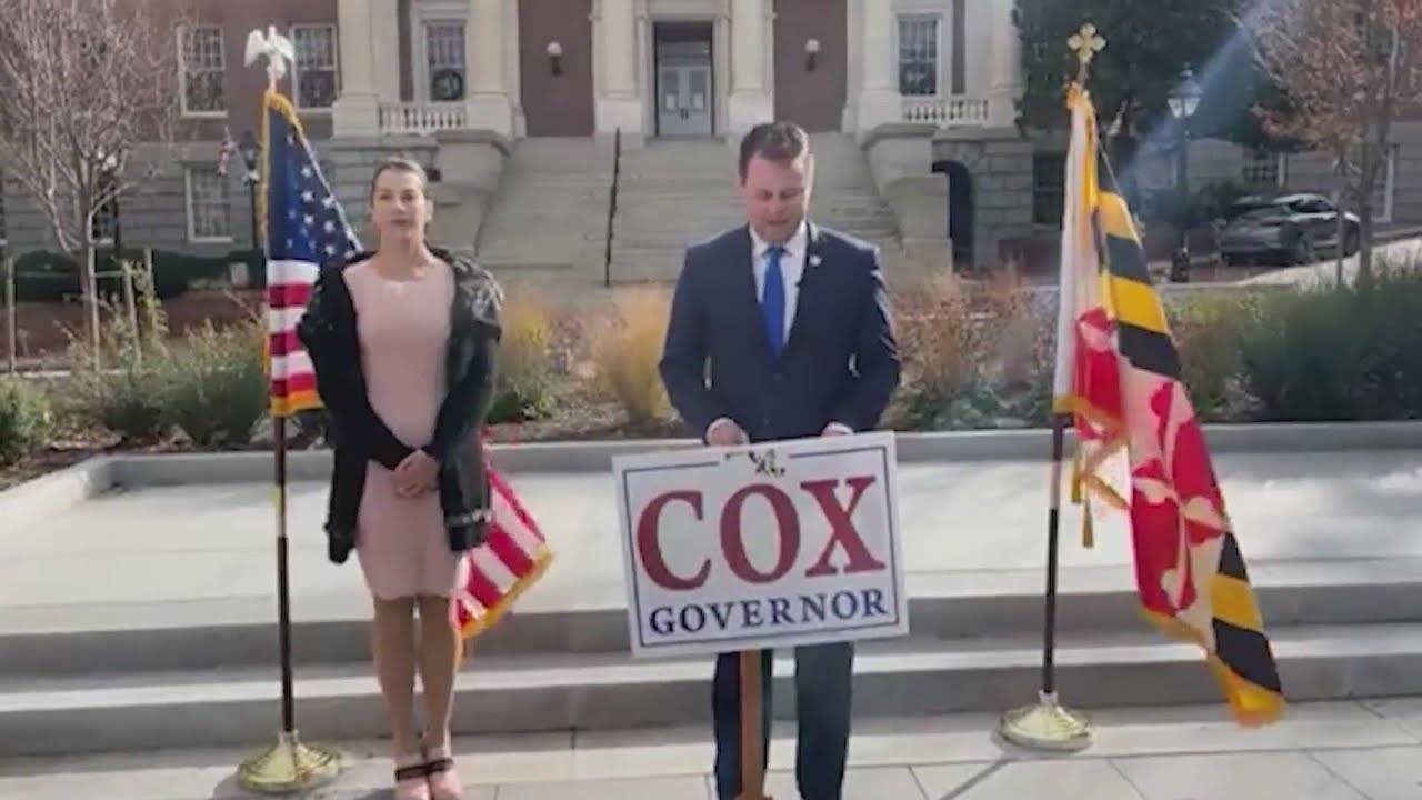 Maryland Del. Cox pushes forward with gubernatorial campaign after Trump endorsement
