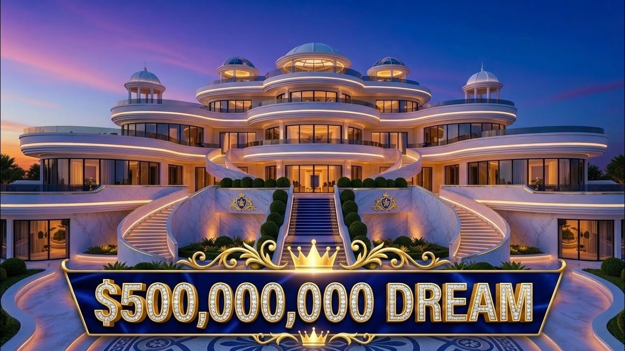 Inside a $500,000,000 Modernist-Baroque Mega Mansion | The Azure Palace