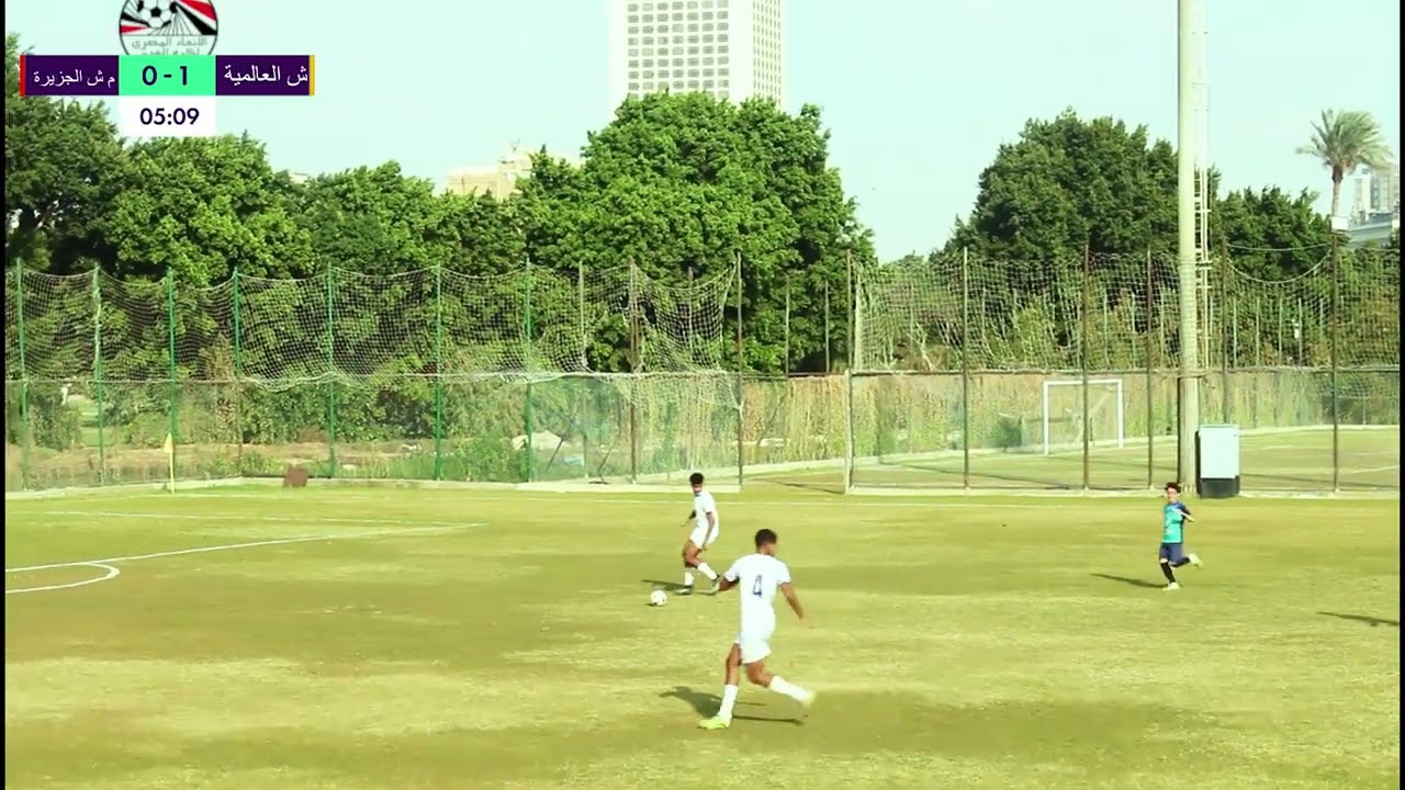 مبارة مركز شباب الجزيرة - شبان العالمية 