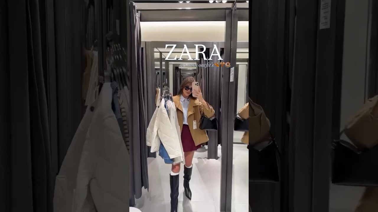 ZARA HAUL ❤️#zara #zarahaul #fashion #autumnoutfits #styling #outfitideas #haul #zarafallcollection