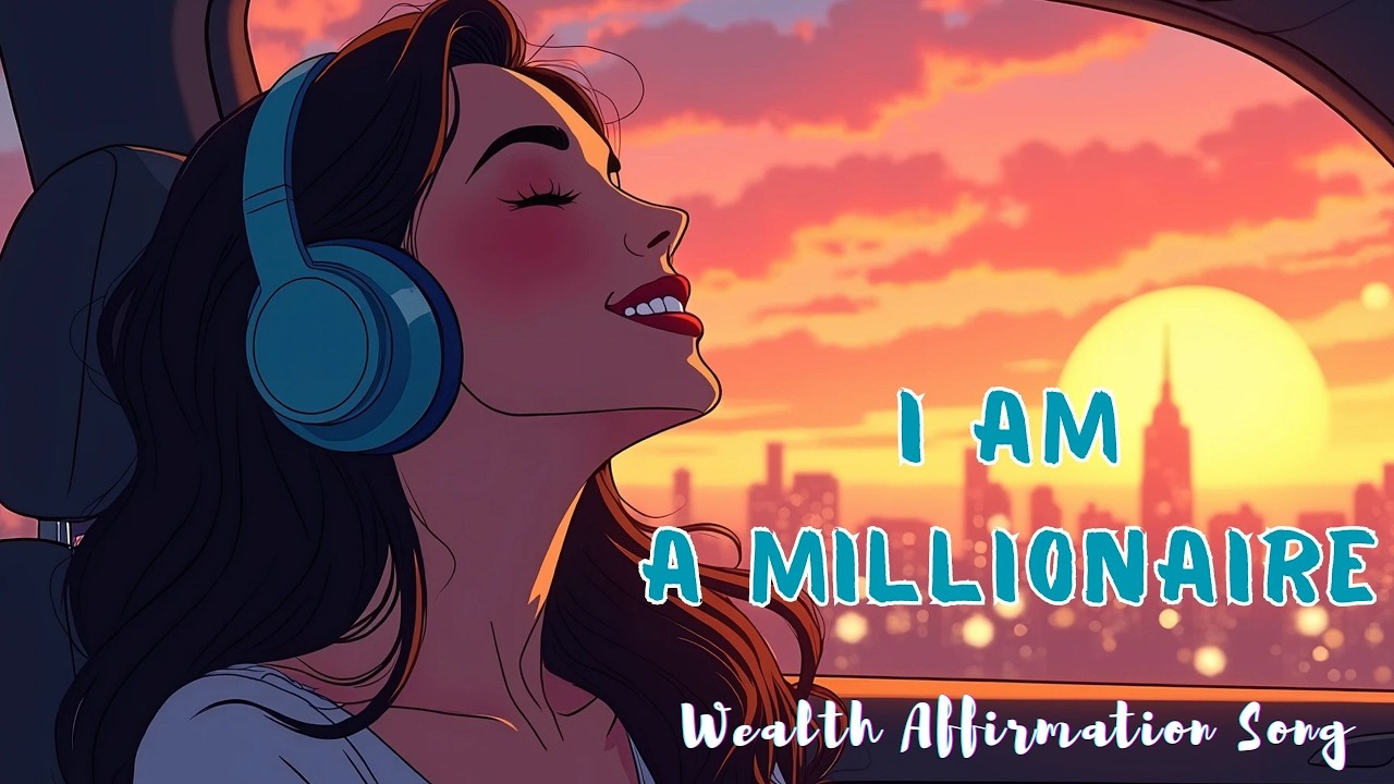 🎵 I AM a Millionaire – Wealth Affirmation Song | Manifest Money, Abundance & Prosperity Now
