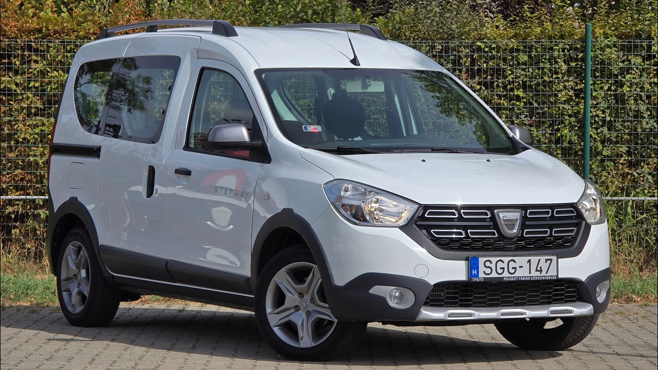 2020 Dacia Dokker Stepway 1.3 TCE 130 Blanc Glacier White