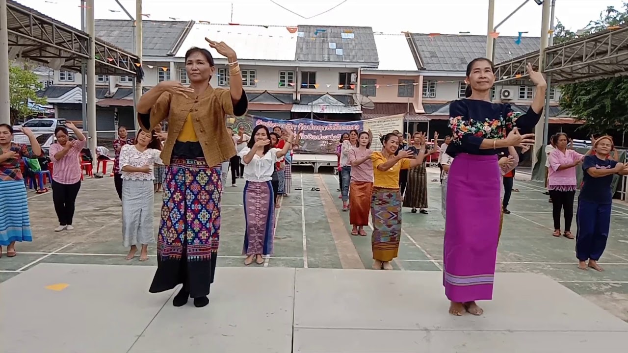 ออนซอนสิรินธรบ้านเฮา ท่ารำประกอบเพลง #นาฏศิลป์เรืองแสง นางรำตำบลช่องเม็ก