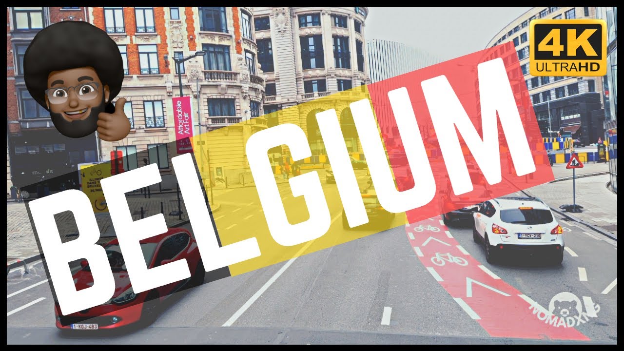 🇧🇪 [4K HDR] BRUSSELS MUST DO: Sightseeing Bus Tour Brussels (Upper Deck View) | NOMADXNG