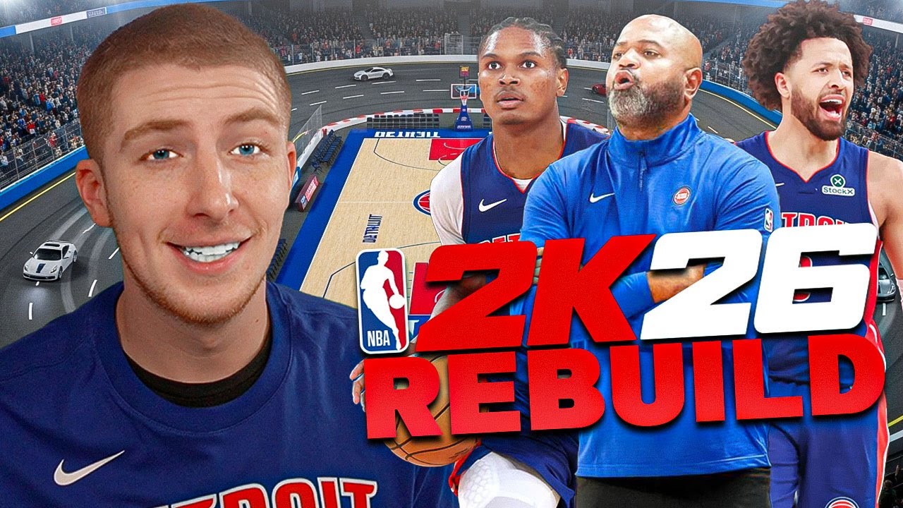 Rebuilding The Detroit Pistons In NBA 2K26!