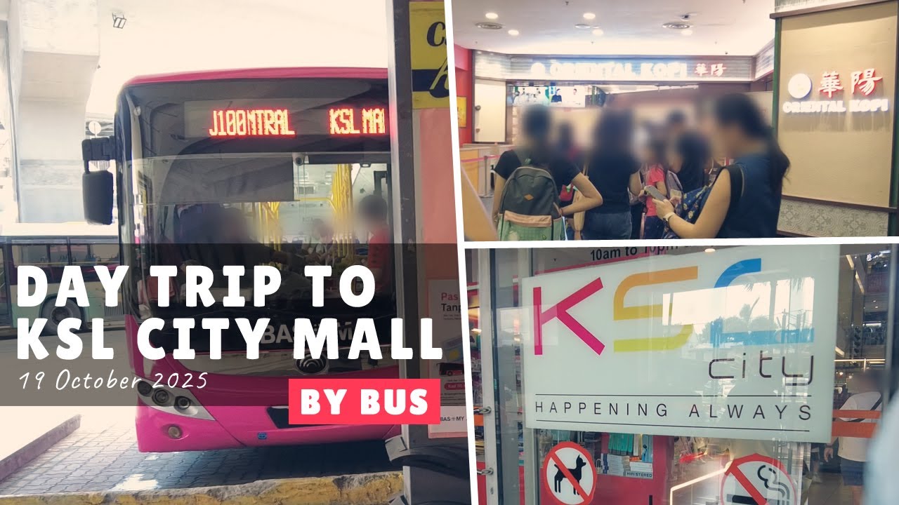 Day Trip to KSL City Mall by Bus on 19 October 2025 | Vlog