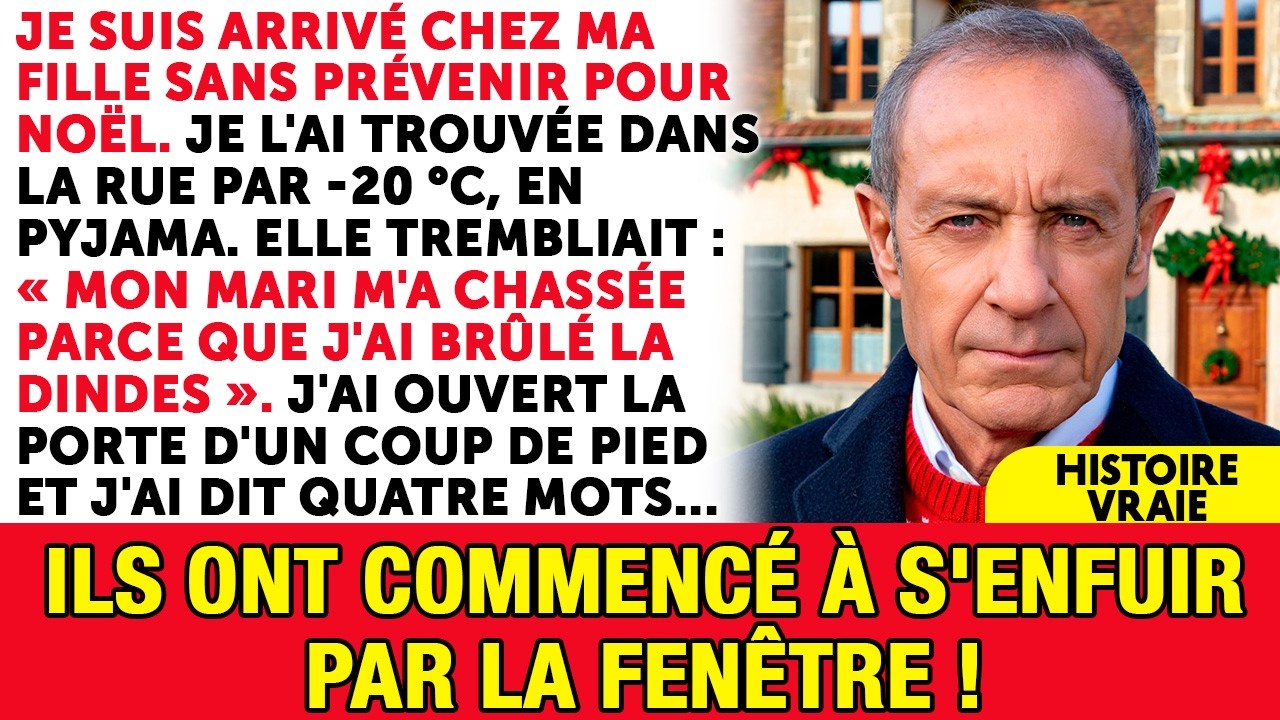 Ma Fille A Gelé Dehors À Noël Pendant Que Son Mari Profitait Du Repas De Fête...