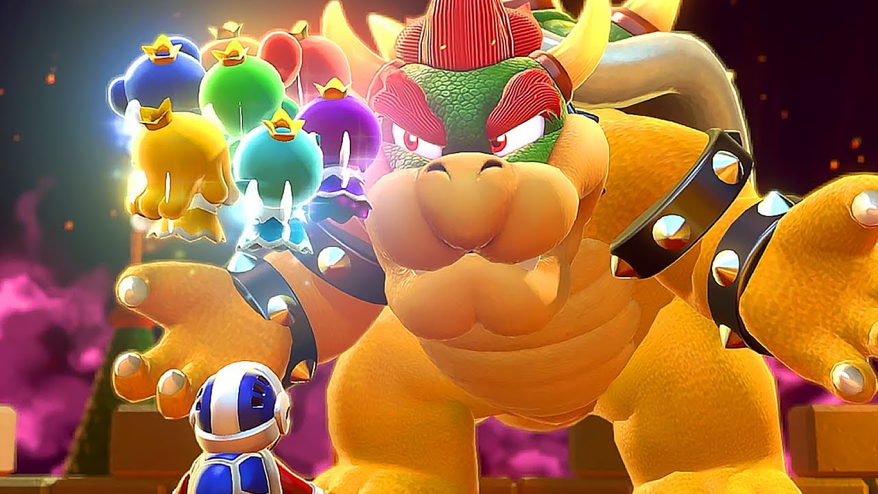 Super Mario 3D World - World Castle + Bowser (100% Walkthrough)