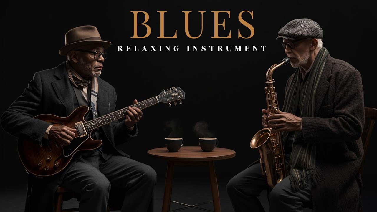 Deep Blues Relaxing Music | Emotional Slow Soul Guitar #230
