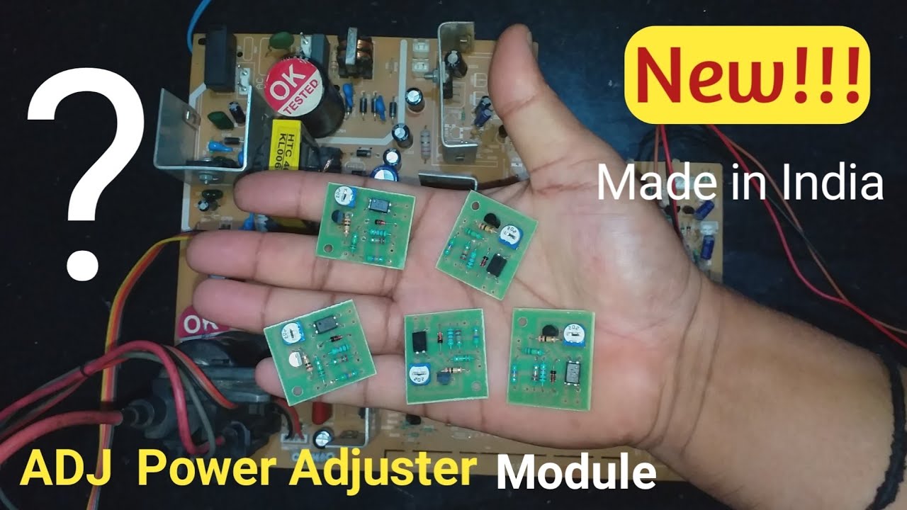 ADJ Power Adjuster module.
