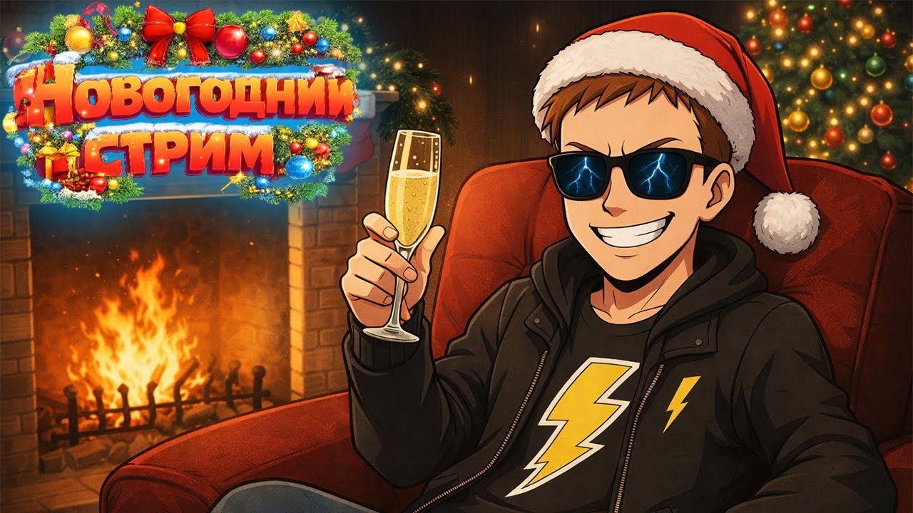 🔴Новогодний стрим, залетайте кому скучно 