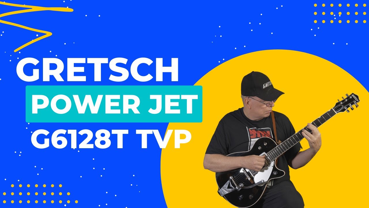 Gretsch G6128T TVP Power Jet with Bigsby B3C