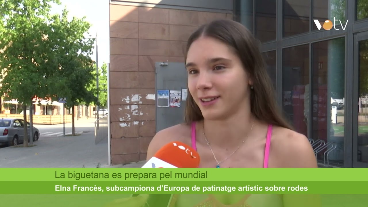 VOTV - Elna Francès, subcampiona d’Europa de patinatge artístic sobre rodes