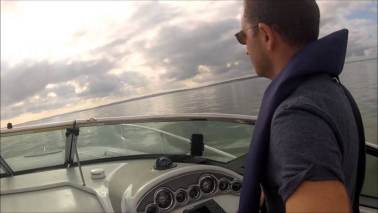 Solent Boating in the October Sun (Crownline 250), GoPro
