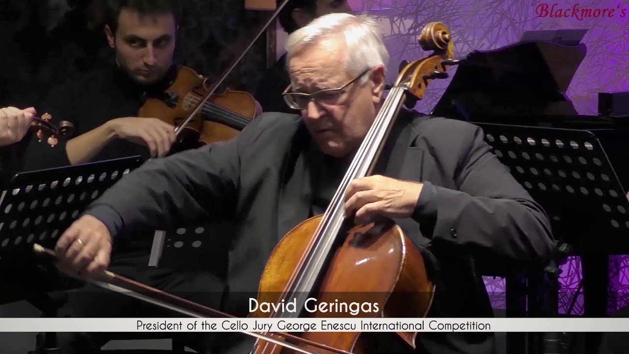 A message from David Geringas, President of the Cello Jury - Enescu Competition 2020