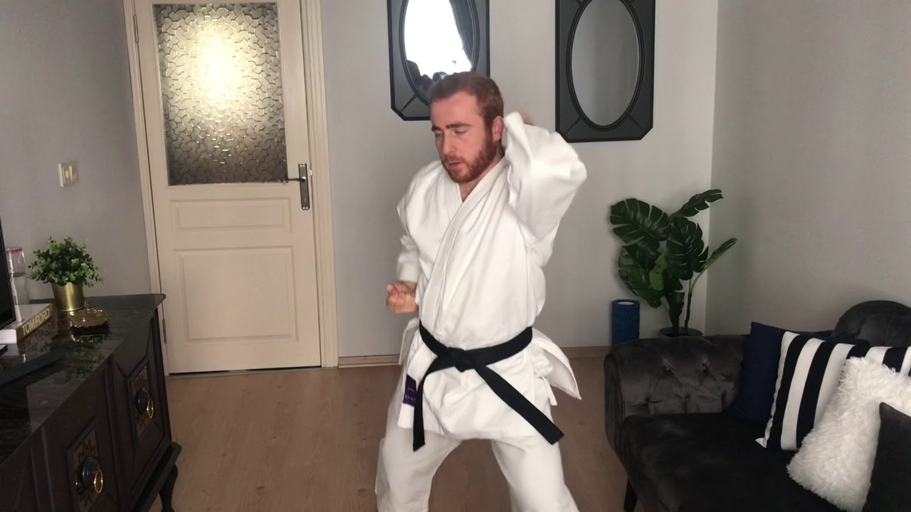 SHOTOKAN KARATE DO STİLİNDE MAVİ KEMERDEN KAHVERENGİ 3 KEMERE GEÇERKEN YAPILAN  EL TEKNİKLERİ