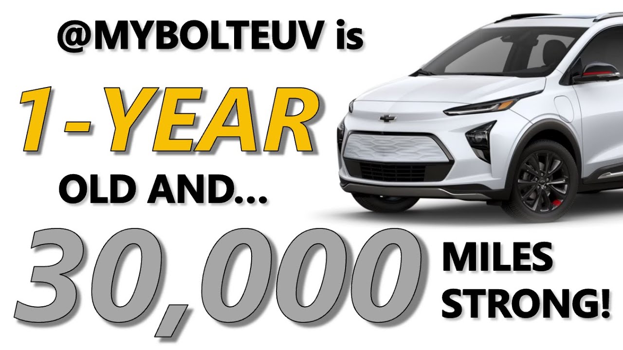 Bolt EUV: год и 30 000 миль спустя