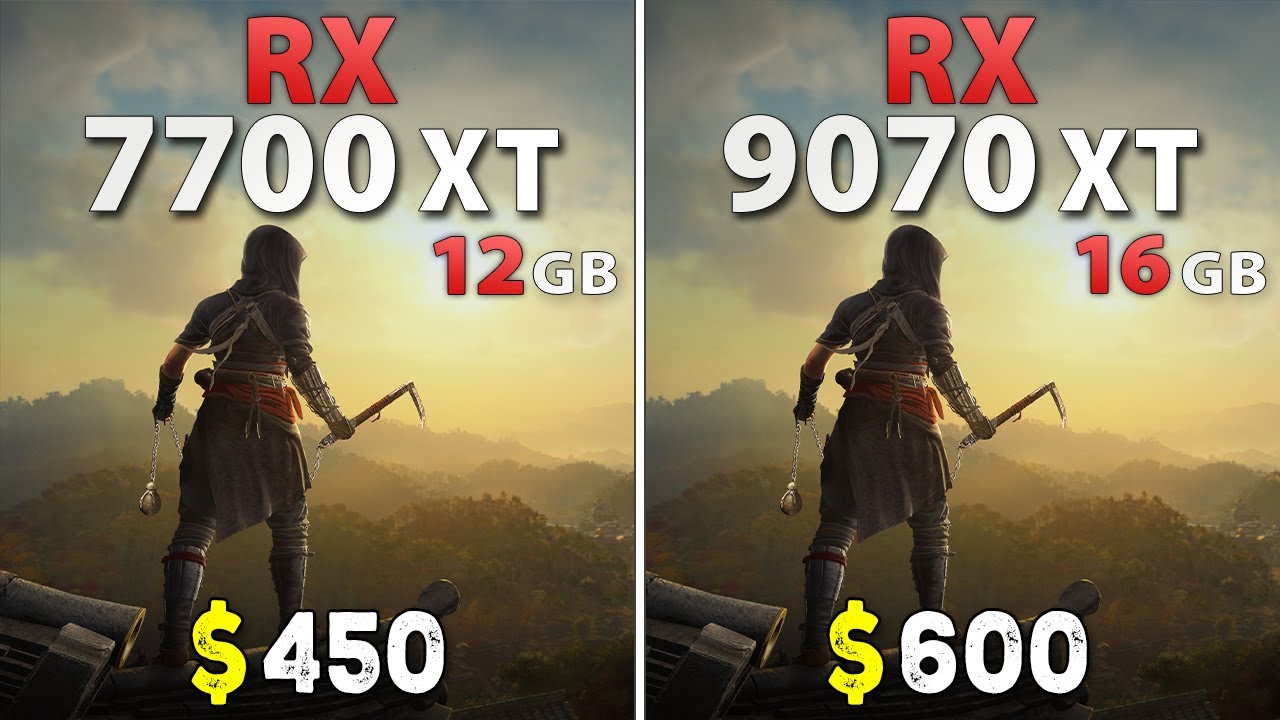 RX 9070 XT vs RX 7700 XT - Test in 14 Games | 1440p - Worth Upgrading?
