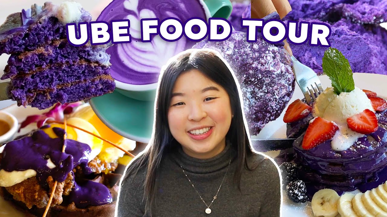 Bay Area UBE Food Tour 💜 | Ube Pancakes, Malasadas, Lattes, Waffles, Mochi Donuts and MORE!