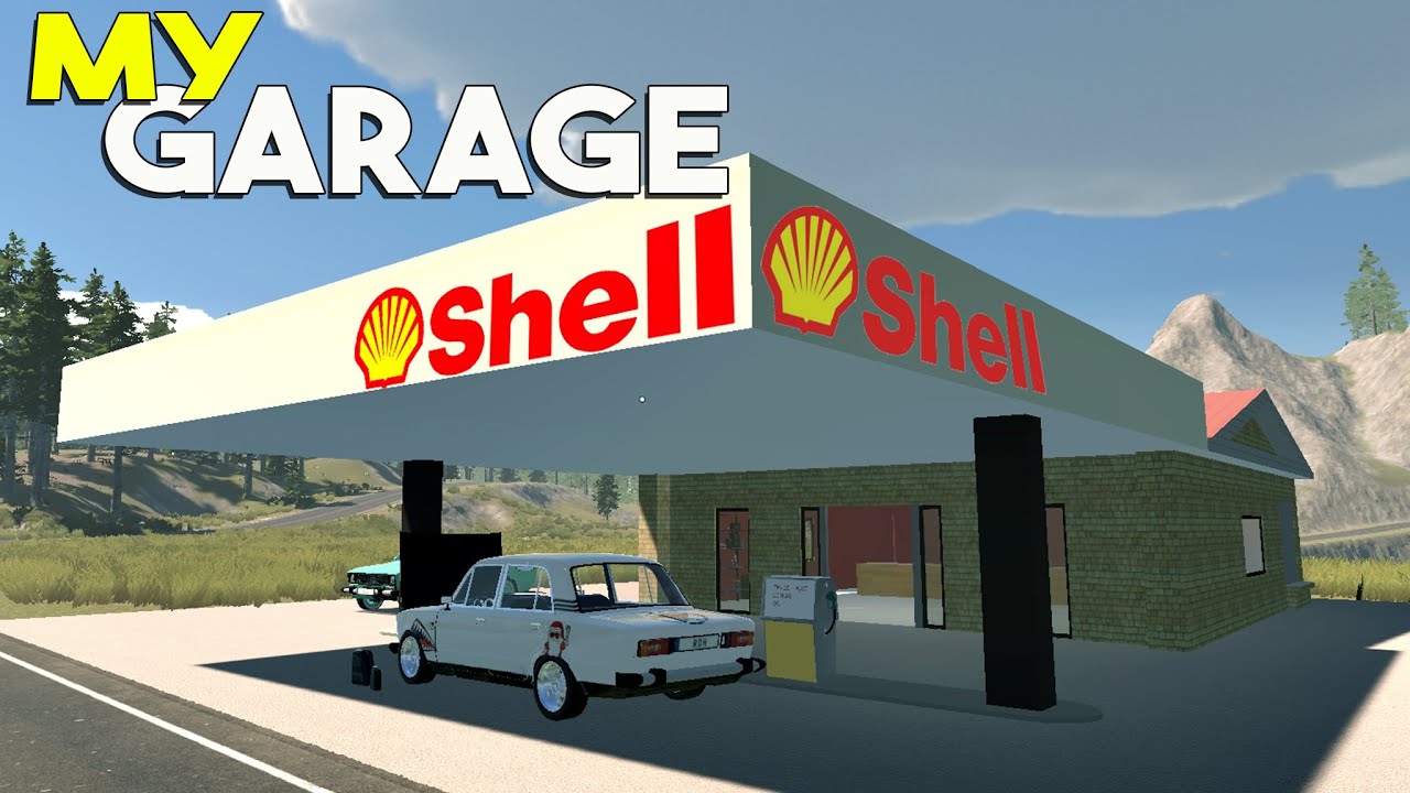 NOVO POSTO de GASOLINA de FRENTE com NOSSA GARAGE #10 T2! MY GARAGE