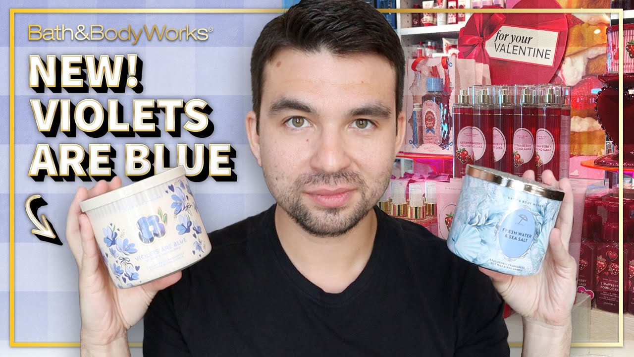 Новая подборка товаров ко Дню святого Валентина: Violets Are Blue – Bath & Body Works