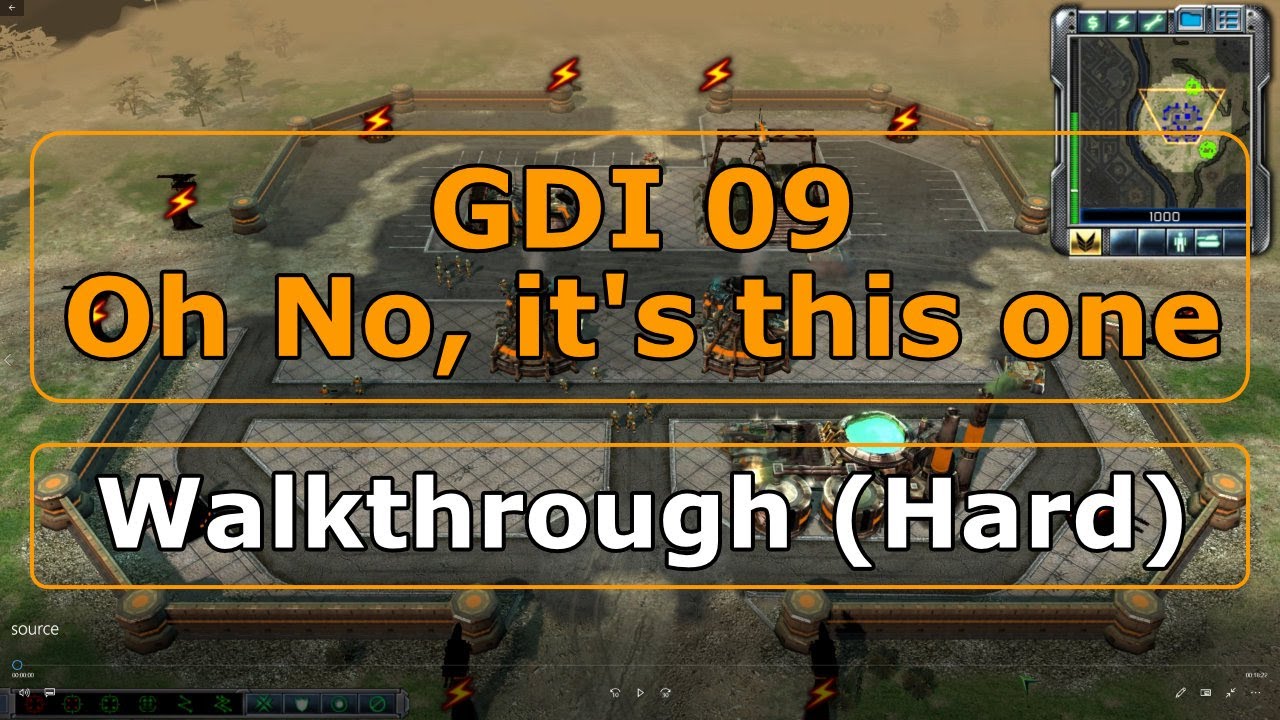 GDI: Croatia / Hard / Mission 9 - Command & Conquer 3