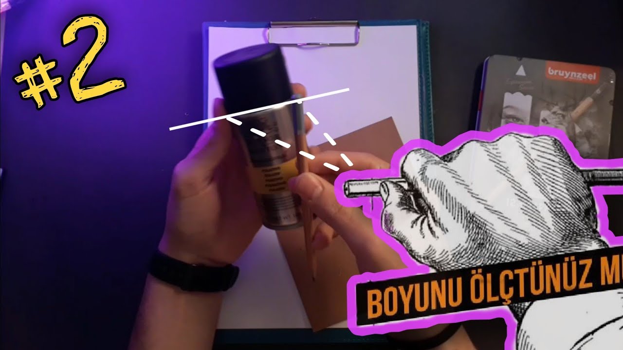 Ölçü nasıl alınır ? (natürmort+obje) #2