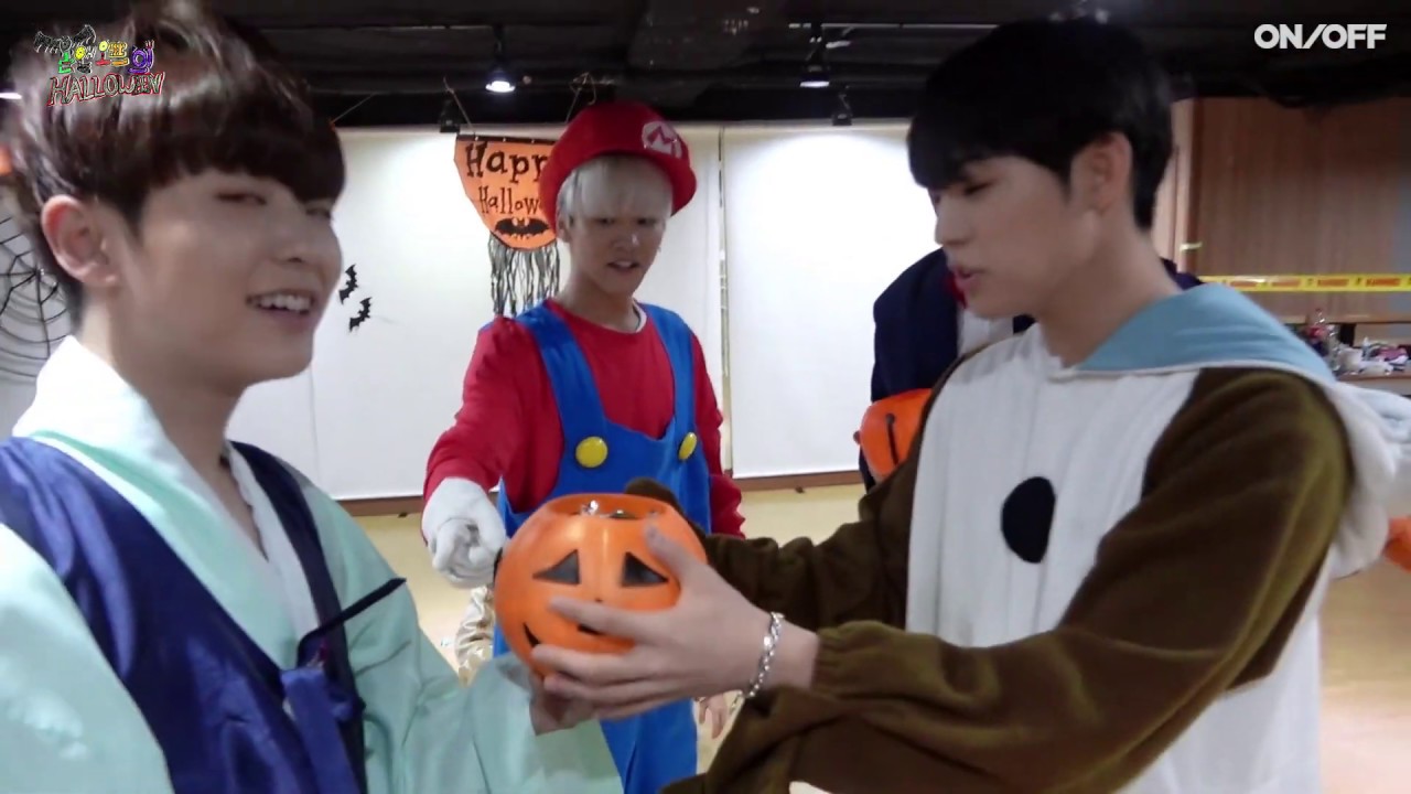 [ENG SUB] ONF HALLOWEEN ZOMBIE GAME (온앤오프의 HALLOWEEN 암전 좀비 게임)