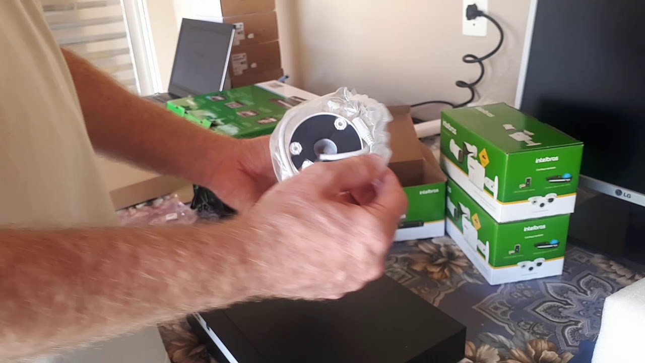Instalando HD e Câmera IP em NVR PoE