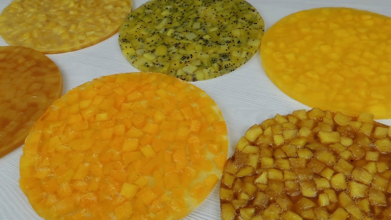 Сборка  НАЧИНОК в торт ✿ ФРУКТОВАЯ НАЧИНКА для Торта из ЖЕЛЕ ✿ Фруктовое КОМПОТЕ для торта