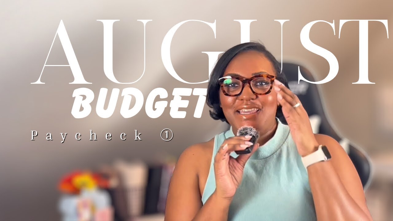 $200K+ in Debt | Budget August Paycheck ① | Married, One Income
