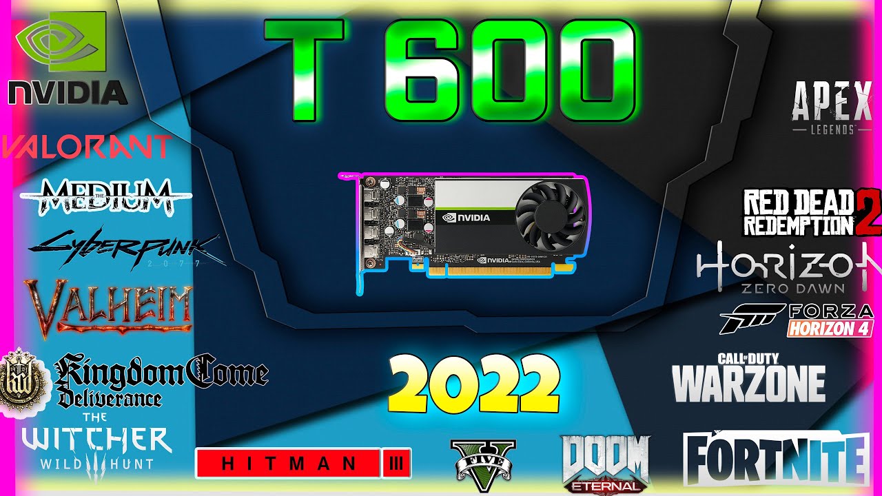 *NVIDIA T600 4 GB w 15 GRACH | 2022