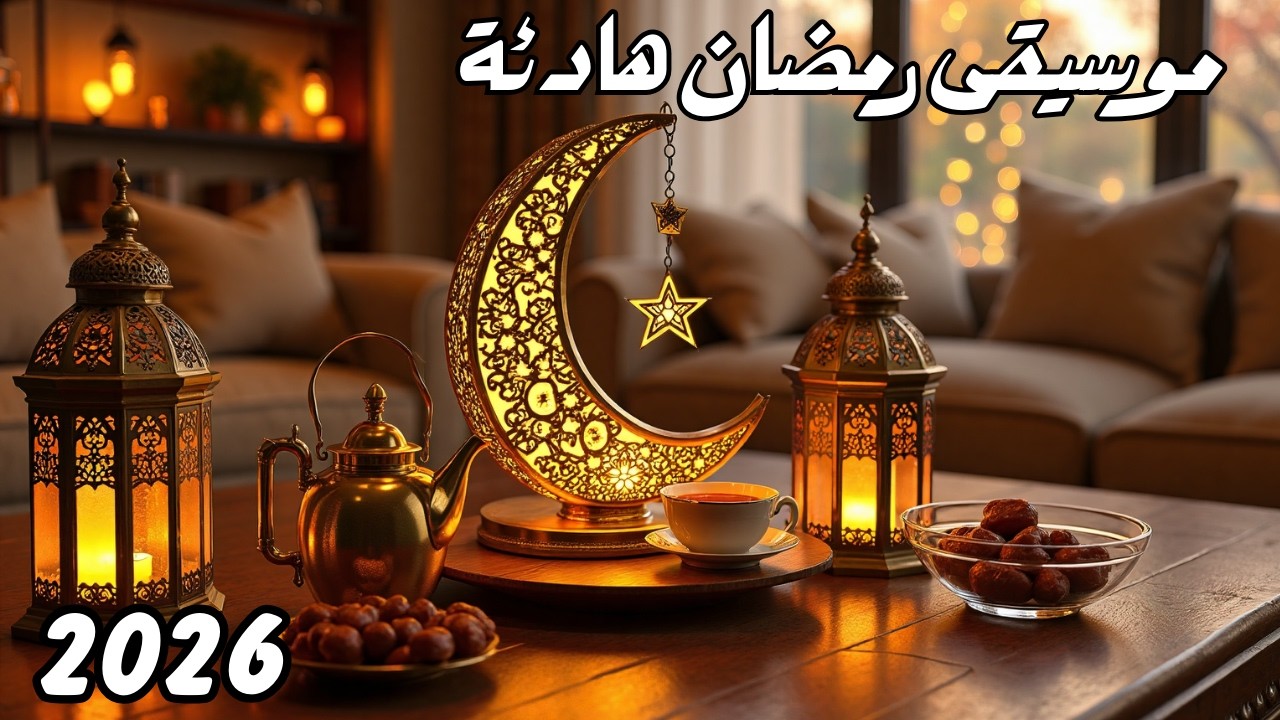 رمضان الزمن الجميل 2026 🌙 موسيقى هادئة وأجواء روحانية مع فوانيس مضيئة