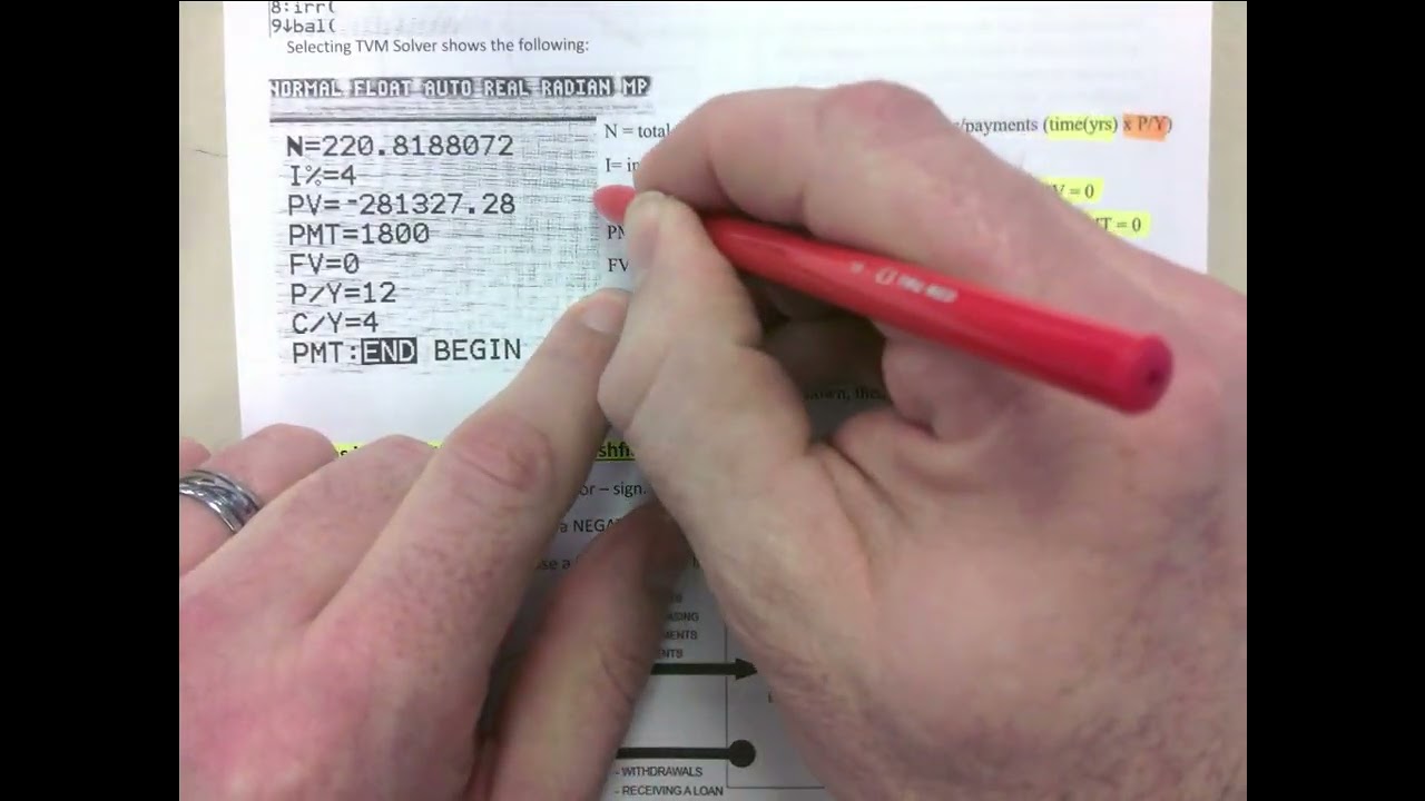 INTRO TO TVM, SCENARIOS, PRINCIPAL, INTEREST, BALANCE, ETC.