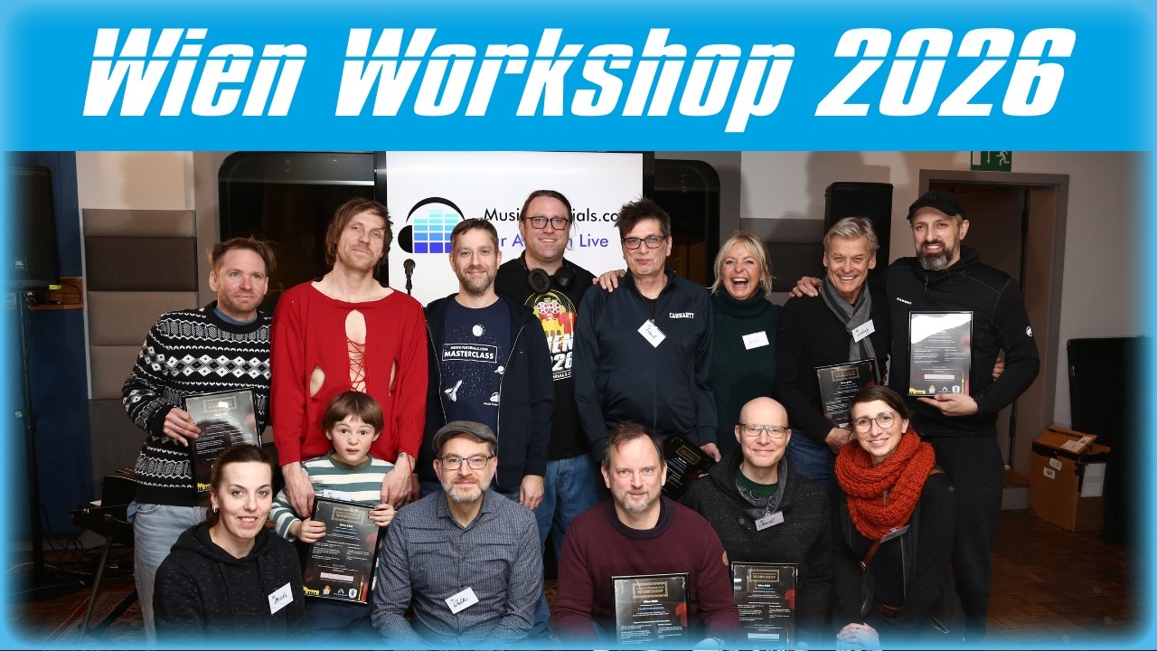 So war unser Wien Workshop 2026 für Ableton Live Nutzer im analogen Tonstudio
