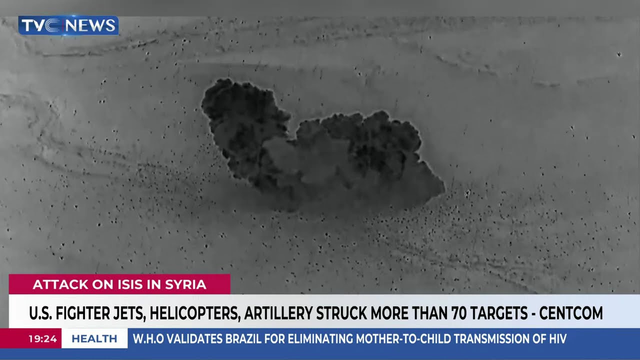U.S Military Strikes Islamic State Group In Response To Attack Of American Forces