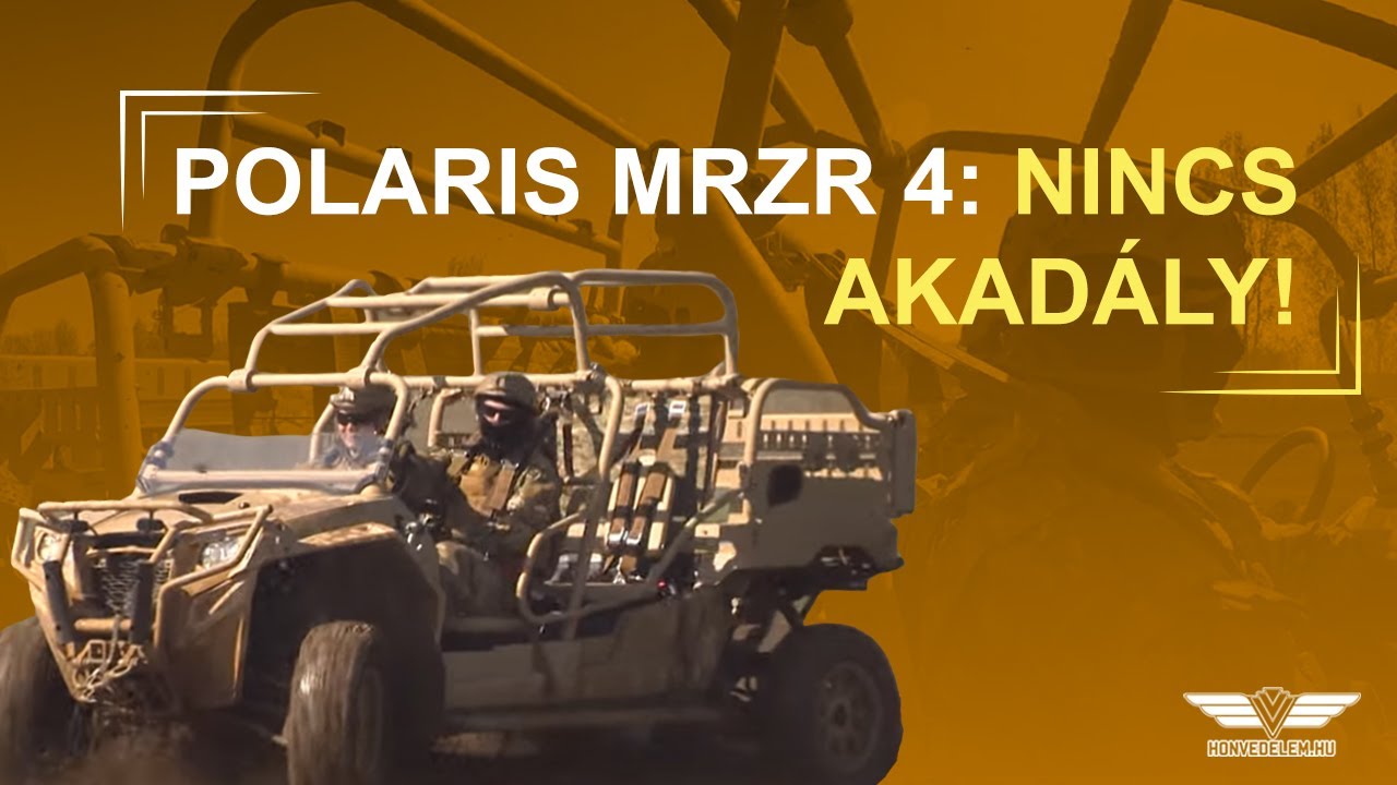 Polaris MRZR 4: nincs akadály!