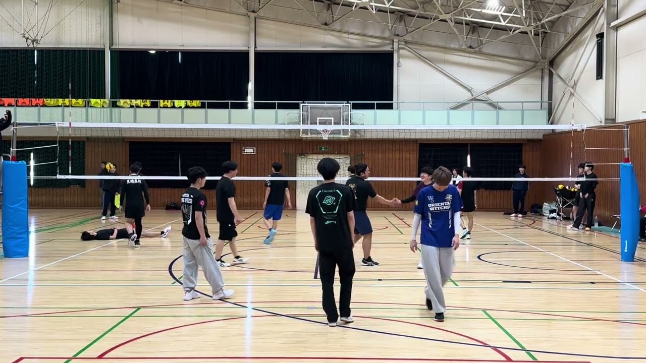 3月15日　男子6 練習試合③