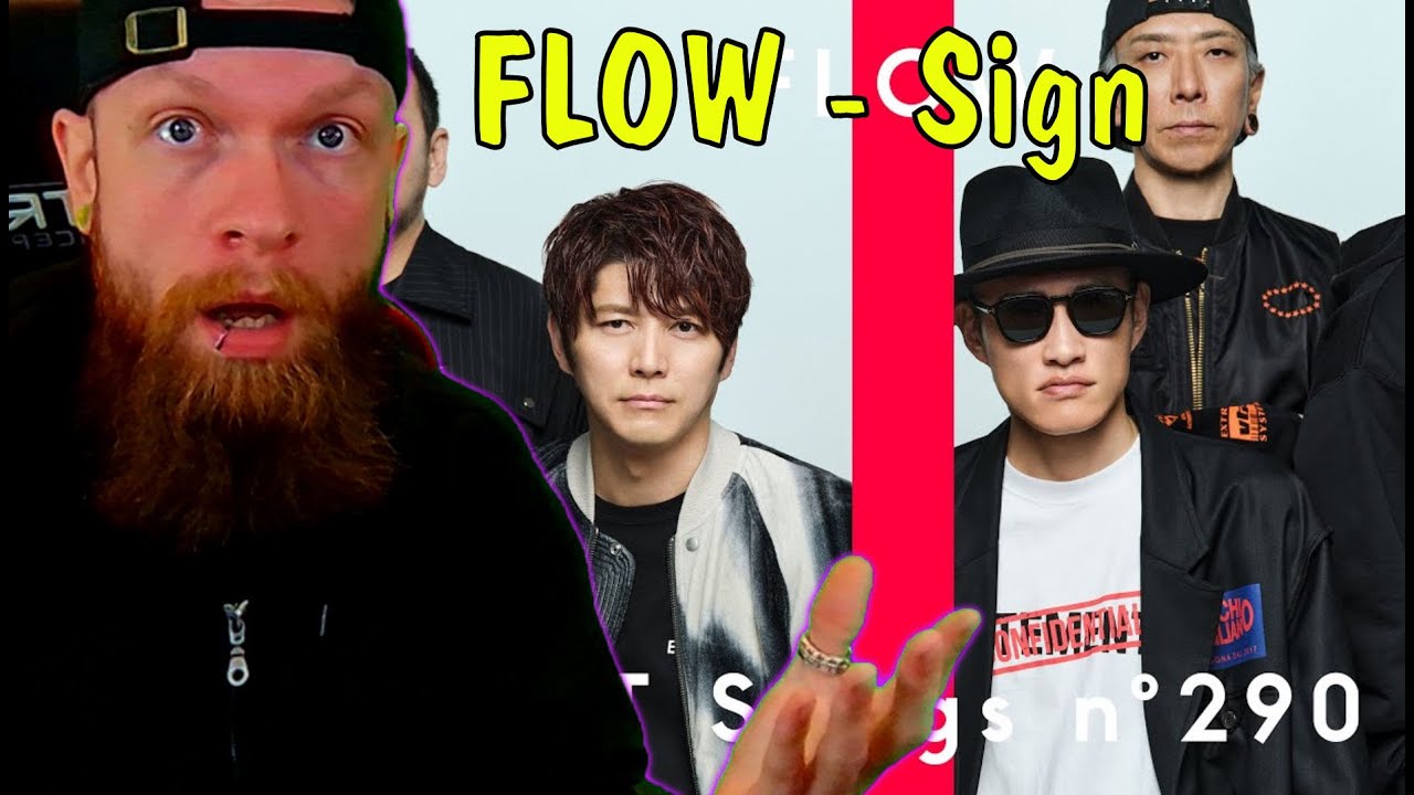 FLOW Sign NARUTO SHIPPUDEN OPENING THE FIRST TAKE Reaction