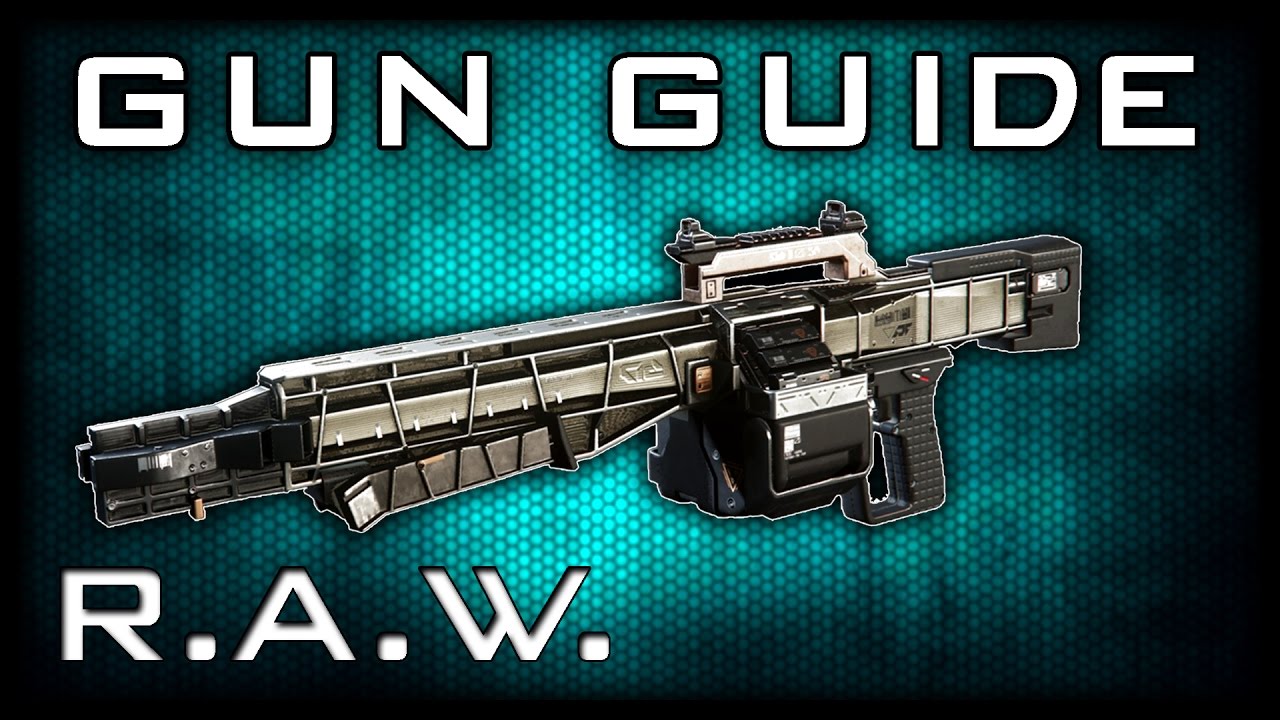 Best R.A.W. Variant! | Infinite Warfare Gun Guide #14 (Detailed Weapon Stats & Review)