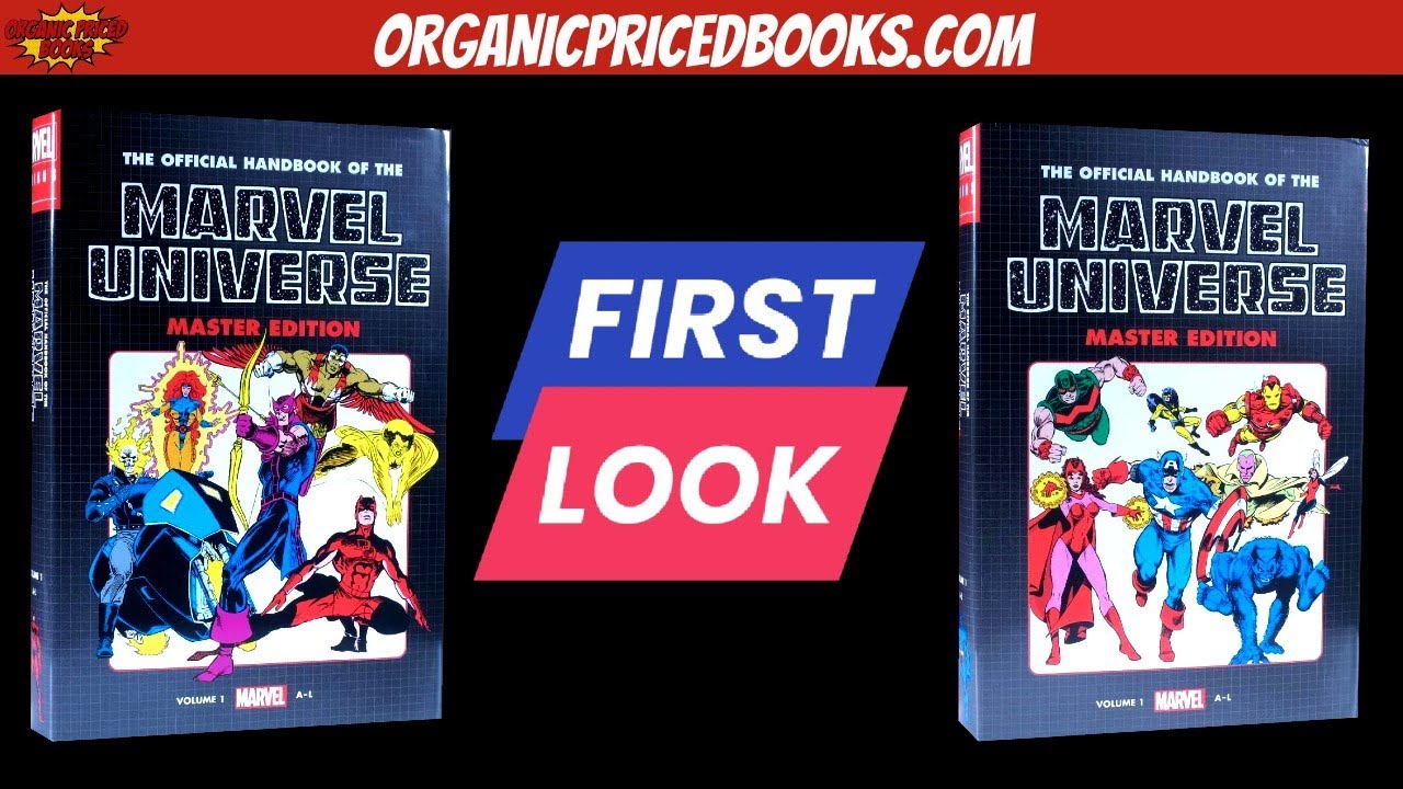 Official Handbook of The MARVEL UNIVERSE: MASTER EDITION Omnibus Vol. 1 First Look