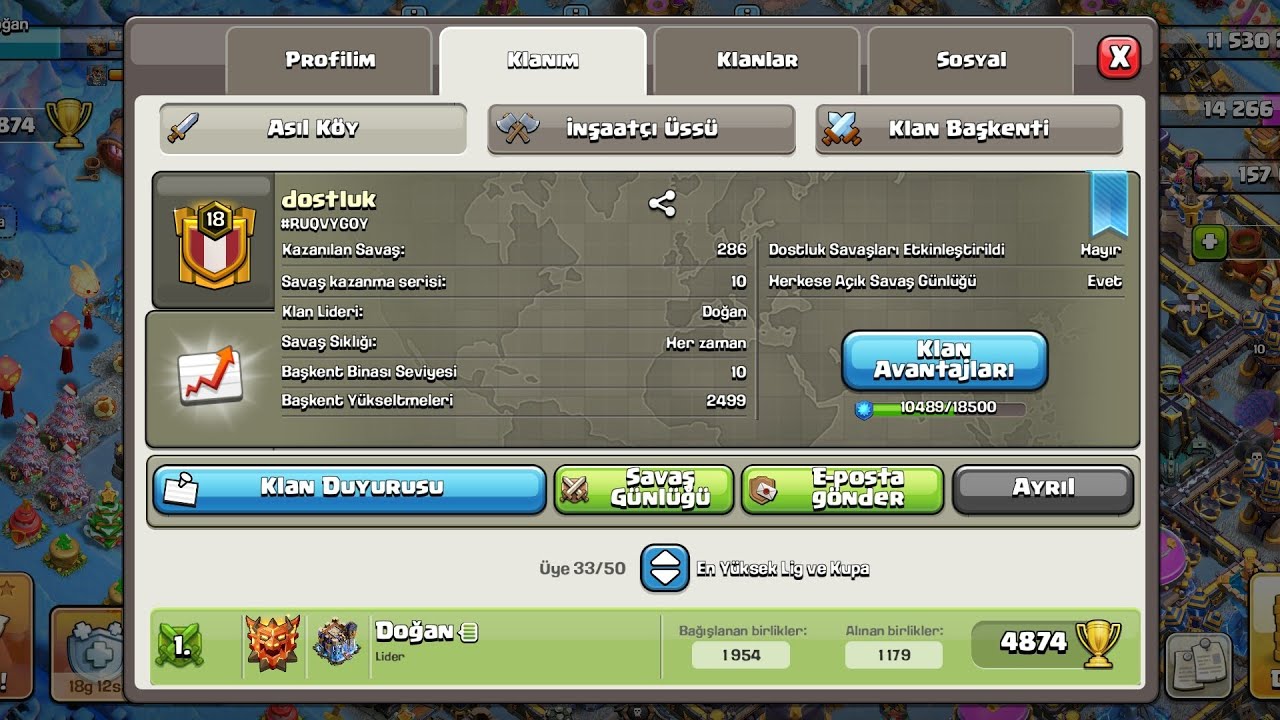 10.Seri Klan Savaşları ⚔️ (Clash of Clans)