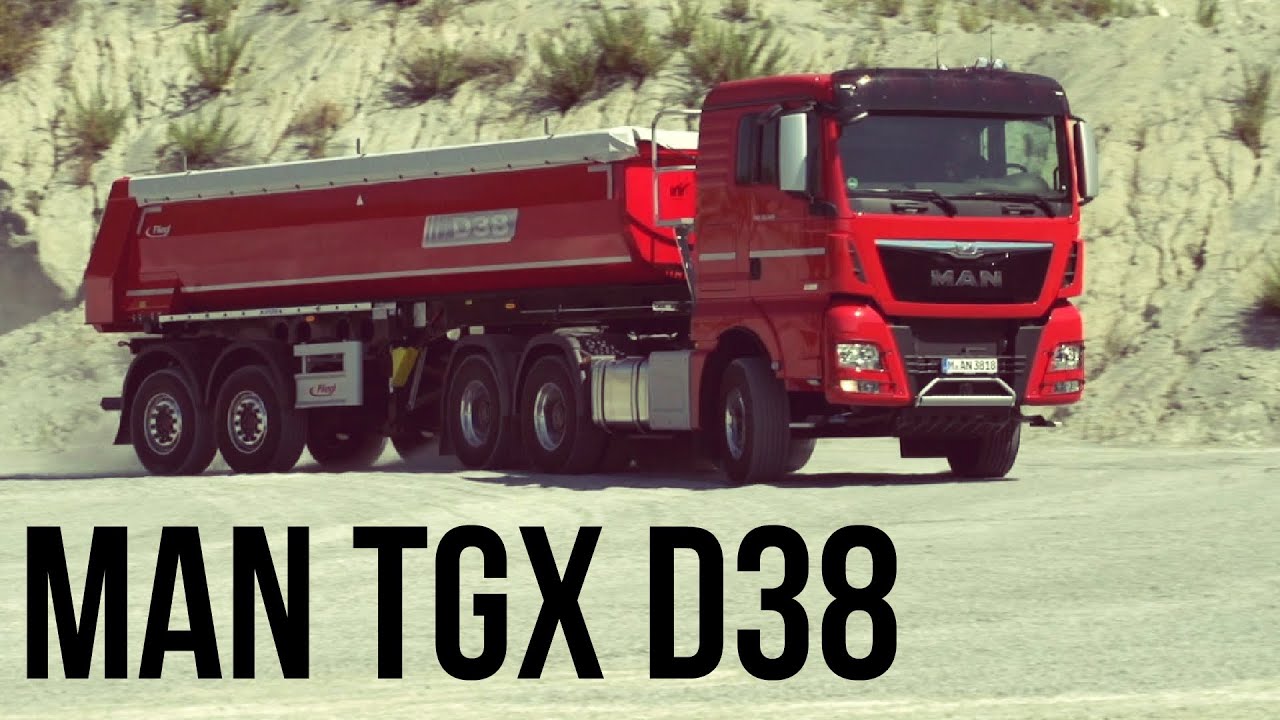 MAN TGX D38 in Work