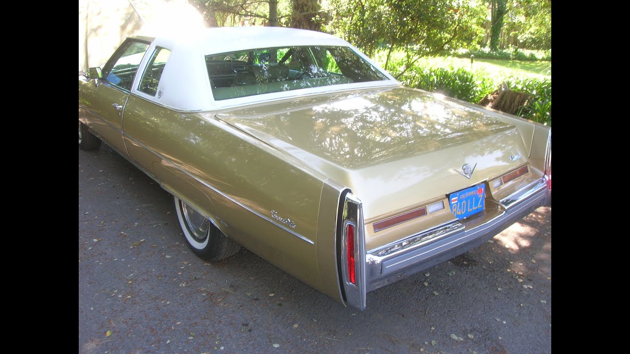 Осмотр и дорожный тест Cadillac Coupe DeVille 1974 года