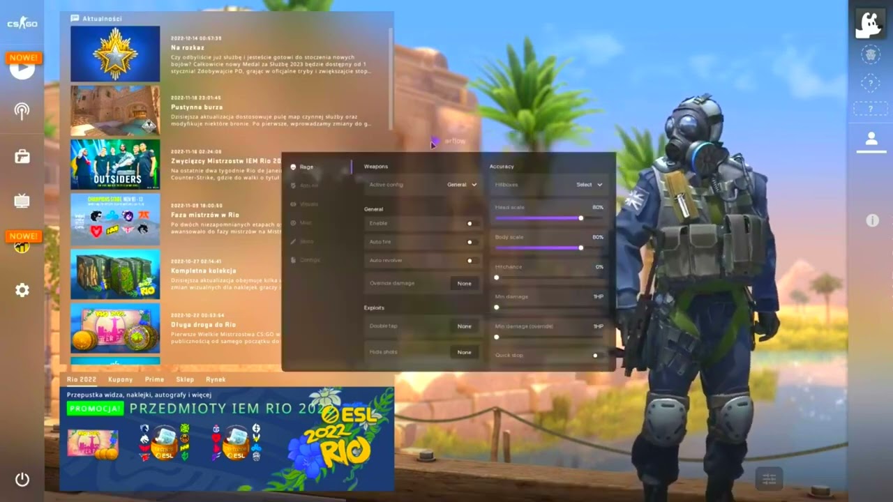 CSGhost Free CSGO AND CS2 V4.5.1 Cheat Injector  VAC Bypass