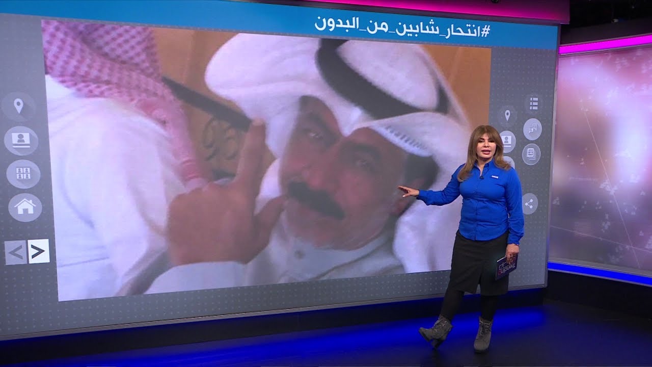 بكاء ابن من البدون على قبر والده المنتحر يهز مشاعر الكويتيين